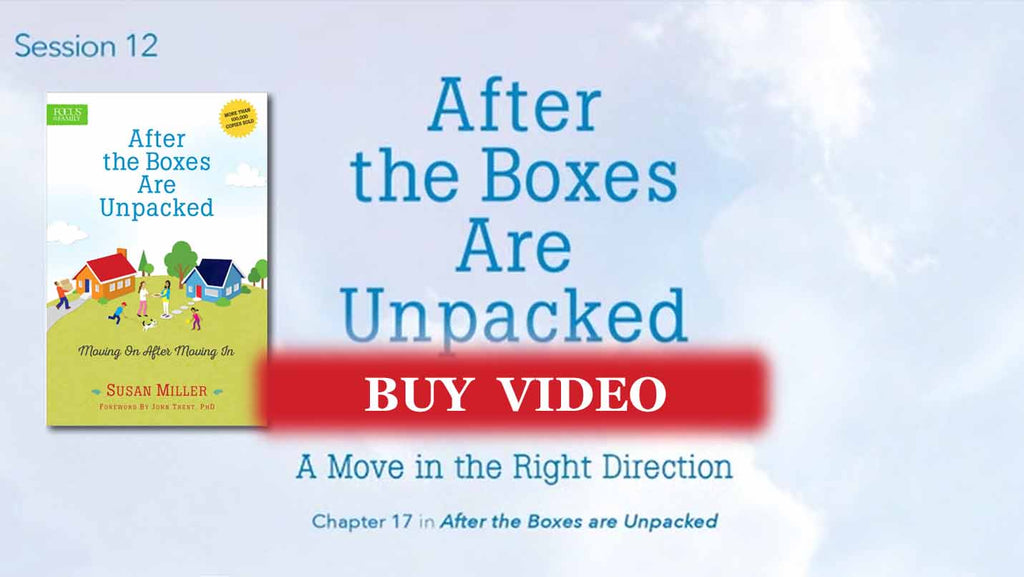 Session 12 - A Move in the Right Direction: Reach out - video buy
