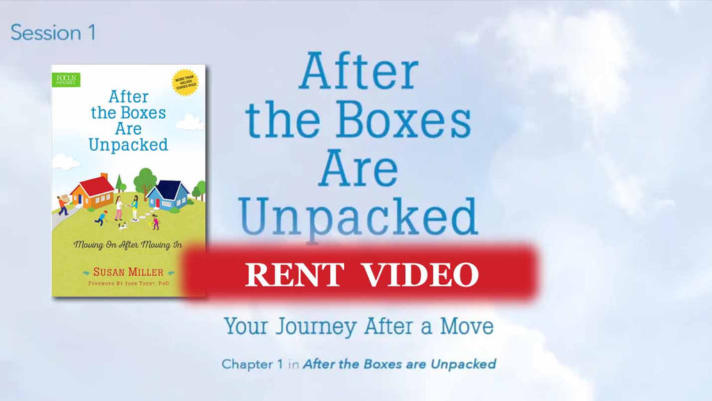 Session 1 - Your Journey After a Move: 3 essential steps - video rent