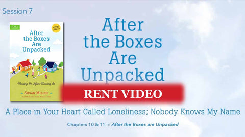 Session 7 - A Place in Your Heart Called Loneliness. Nobody Knows My Name - video rent